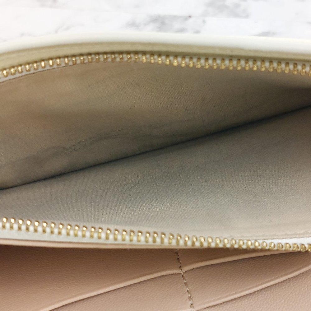 Chloe Aby Chain Long Wallet Flap Ivory - Picture 16 of 16